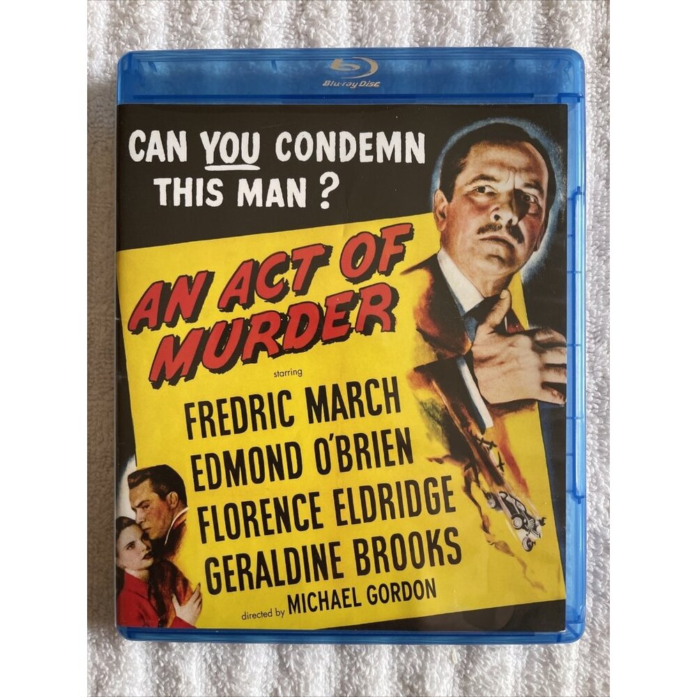 An Act of Murder  Blu-ray - Kino Lorber - Fredric March, Geraldine Brooks
